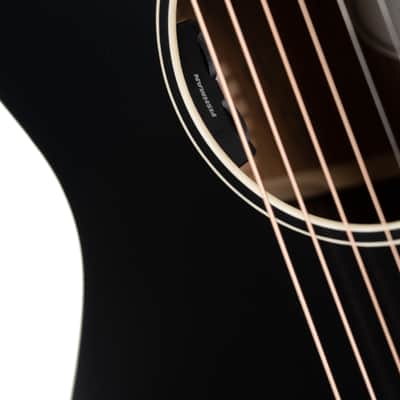 Cort CORE-MC Ovangkol Black Top Semi Gloss w/Gigbag (B Stock) image 8