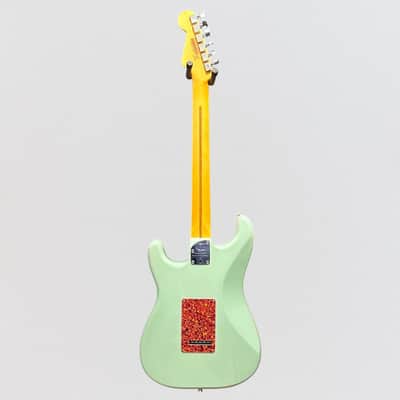 Fender American Professional II Stratocaster Thinline Limited-Edition Electric Guitar 2024 - Transparent Surf Green image 8