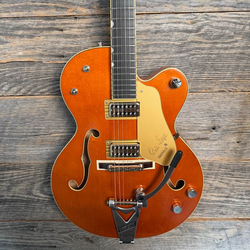 Gretsch G6120T-BSSMK Brian Setzer Sig. Nashville '59 "Smoke" - Smoke Orange image 1