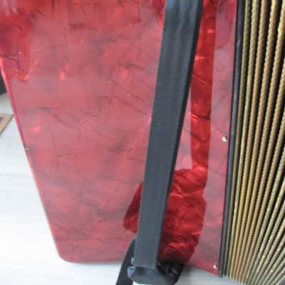 Hohner Verdi IV 120 Bass inkl. Koffer 2000 - rot image 6