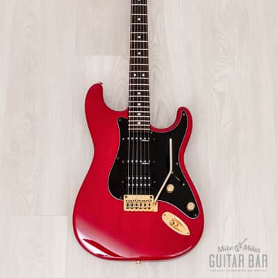 1991 Charvel by Jackson CST-060-SSH Superstrat S-Style See-Through Red w/ Case, Japan image 2