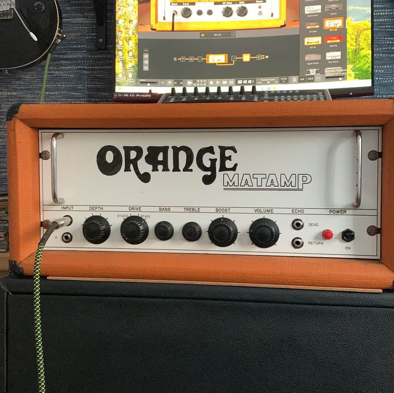 Orange Matamp OR100 vintage guitar Amp Head 1969-1973 image 1