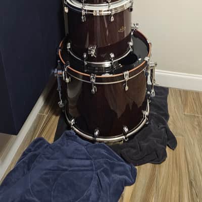 Tama Starclassic 7 Piece Shell Pack 2008 Bubinga Natural Cordia image 2