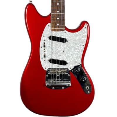 Fender Japan 69 Reissue Mustang 2012 - Candy Apple Red - Matching Headstock image 1