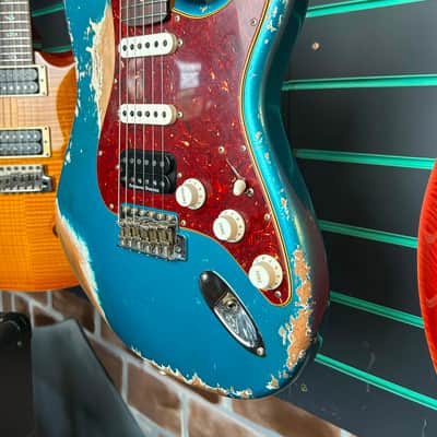 Fender Custom Shop 1959 Stratocaster Heavy Relic Ocean Turquoise 2023 Electric Guitar image 5