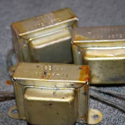 Vintage Original Fender Blackface Silverface Choke Transformers - 022699 - Lot of 3 - No Tariffs image 2
