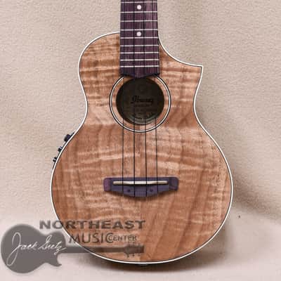 Ibanez UEW15E Flame Maple - Open Pore Natural image 1