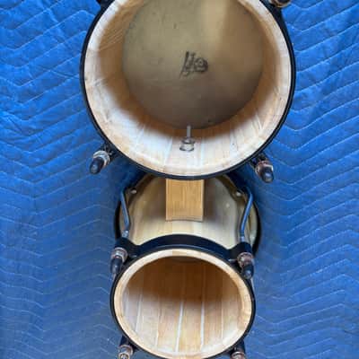 Latin Percussion Aspire LP Series Wood Bongo Set 2010s - Natural with Black Hardware image 7