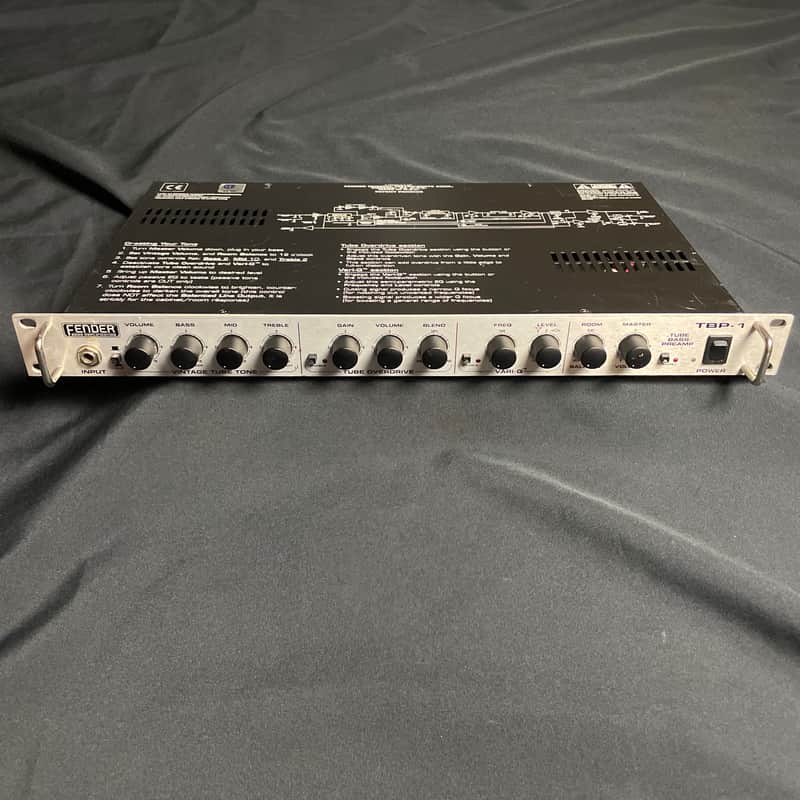 Fender TBP-1 - Tube Rackmount Bass Preamp image 1
