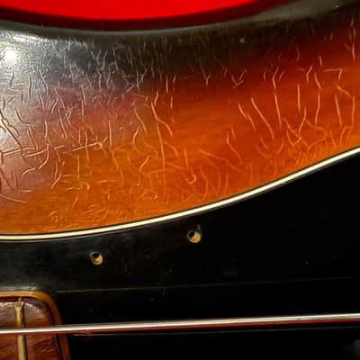 Fender P-BASS 1975 - Sunburst image 7