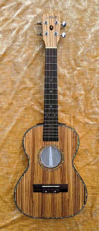 Liger Ukulele • Professional Tenor Ukulele with Built-in Amp and Speaker image 1