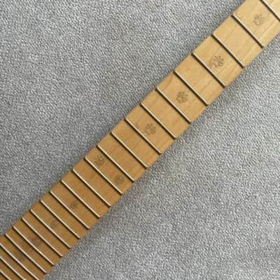 Short Scale Mini Guitar Maple Wood Neck, 24 Frets Fingerboard Fretboard image 4