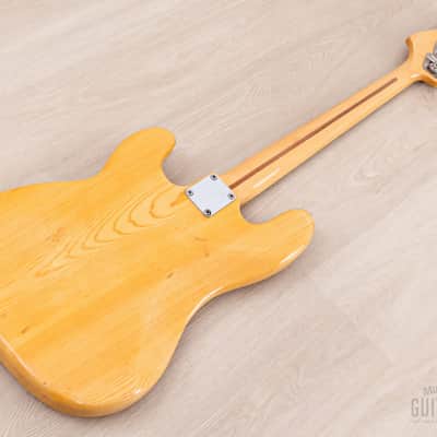 1970s Fernandes Burny Bass FPB-70FL Fretless Maple Board Vintage P Bass, 1 1/2" Nut, Japan image 13