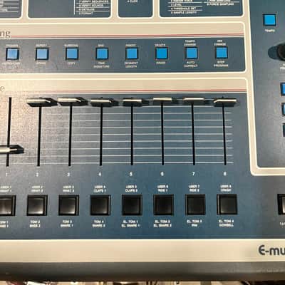 E-MU Systems SP-12 Turbo; 8-Voice Drum Sampler 1985 - 1987 - Blue image 5