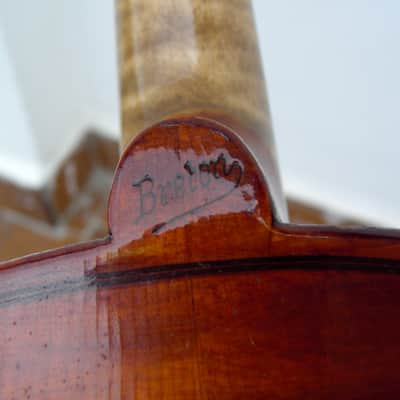 Breton Mirecourt Violino 3/4 da studio 1887 Noce image 15