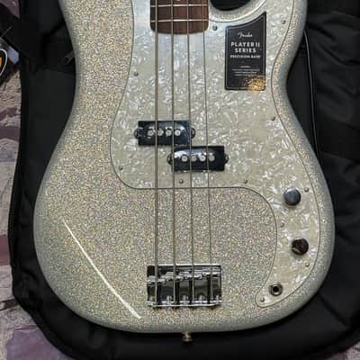 2026 Fender 75th Anniversary Player II Precision Bass Diamond Dust Sparkle New Unplayed 8lbs12oz Auth Dlr #442 image 13