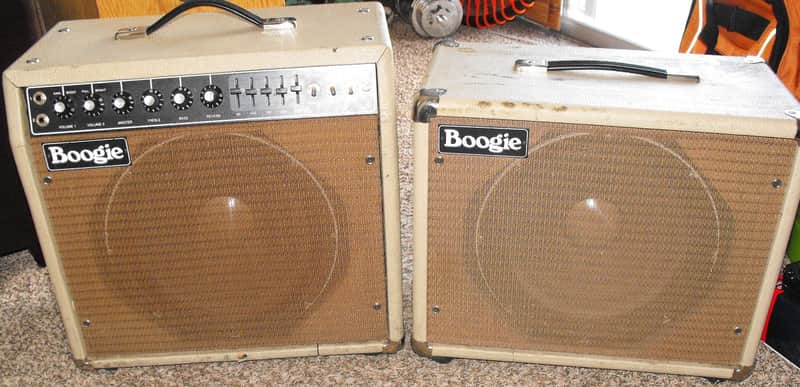 All Original Mesa Boogie Mark I 1975 Blonde with original Extension Cab image 1