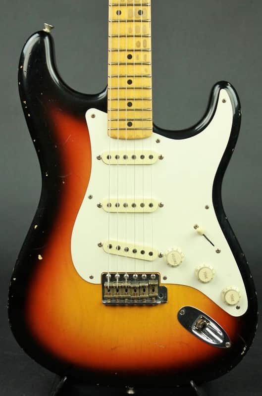 Fender Custom Shop Masterbuilt 1958 Stratocaster Relic by Todd Krause in Three Tone Sunburst image 1