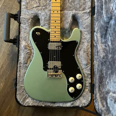 Fender American Professional II Telecaster Deluxe - Mystic Surf Green with Maple Fingerboard Guitar image 1