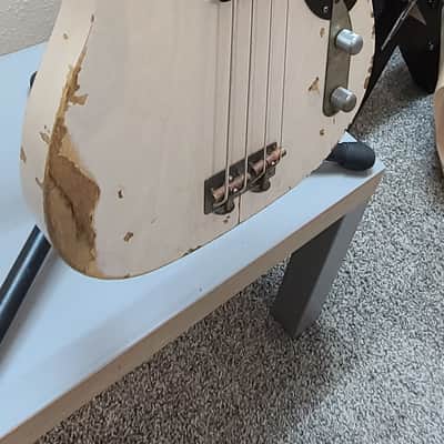 Nash PB-52 Relic Bass Guitar!  Excellent Bass! - White image 5