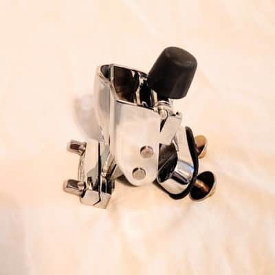 TAMA VINTAGE PICCOLO SNARE DRUM STRAINER/THROW OFF WITH SCREWS - CHROME - FREE SHIP TO C-USA image 3