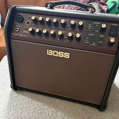 Boss ACS-LIVE Acoustic Singer Live 60w 1x6.5" Guitar Combo 2017 - Present - Brown image 3