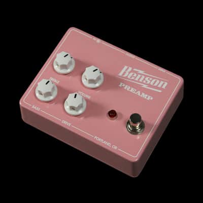 Benson Amps Custom Design Preamp Pedal - Shell Pink image 2