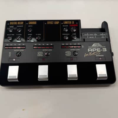 Aria APE-3 Bass Chorus Delay Limiter Rare Guitar Multi Effects Pedal MIJ Japan image 1
