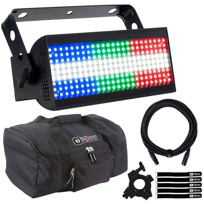 ADJ JOLT 300 High Powered Multi-Use RGBW LED Strobe Fixture with Case image 1