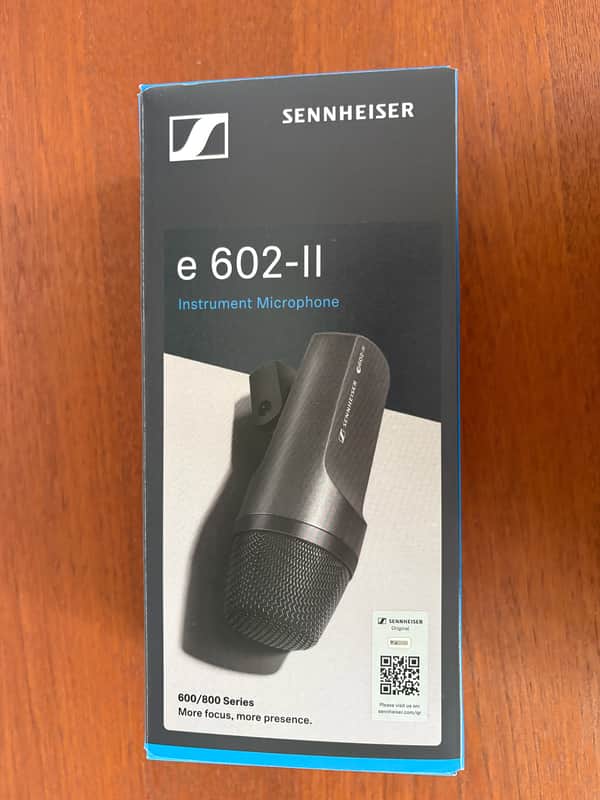 Sennheiser e602 II Dynamic Kick Drum Mic 2005 - Present - Black Bild 1