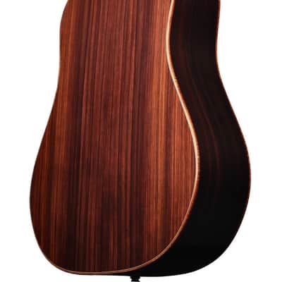 Bedell Coffee House Dreadnought Adirondack Spruce / East Indian Rosewood with K&K Pure Mini #324012 image 4