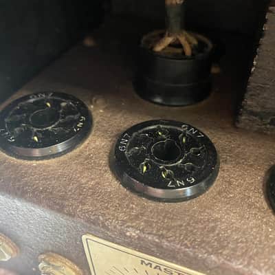Unmarked Converted Film Projector Tube Guitar Amp image 8