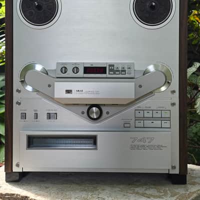 Akai GX-747 4-Track Open Reel Tape Deck, Serviced, Tested, Video Demo, Excellent image 5