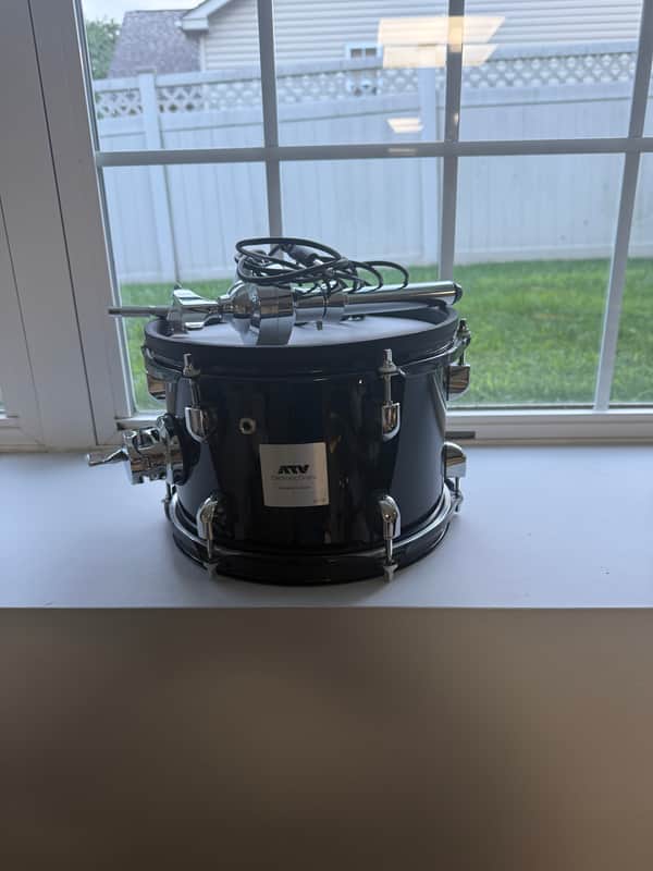 ATV aDrums aD-T10 10" Electronic Tom 2010s - Black image 1