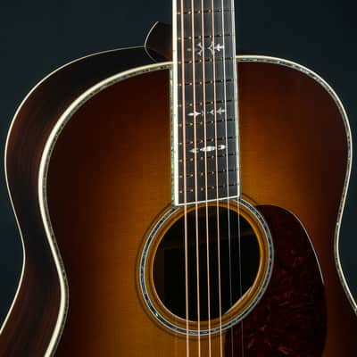 Bourgeois DS-42 12-Fret Madagascar Rosewood and Aged Tone Adirondack Spruce Sunburst NEW image 6