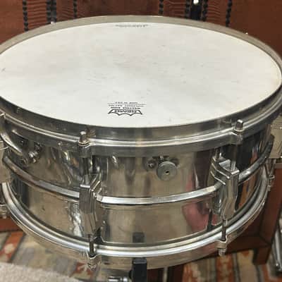 Ludwig&Ludwig Silver Anniversary 6 1/2 X 14" Snare Drum (TL-416) 1936 - Nickle Over Brass (NOB) image 3