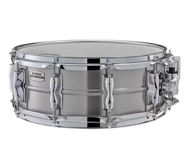 Yamaha Recording Custom 14x5.5 Snare Drum - Stainless Steel image 1