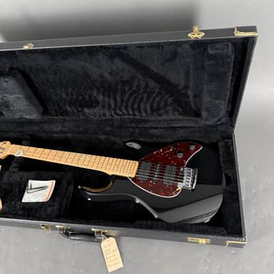 1992 Ernie Ball Music Man Silouette MN black HSH USA orig Case image 15