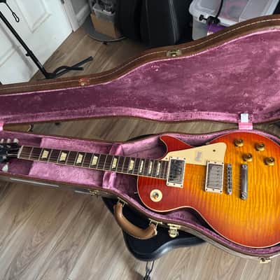 Gibson Custom Shop 60th Anniversary '59 Les Paul Standard Reissue with Indian Rosewood Fretboard 2019 - Sunrise Teaburst VOS *upgraded pickups image 17