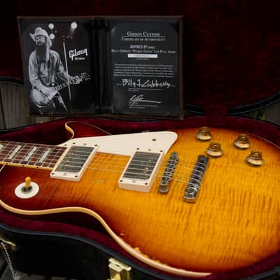 Immagine Gibson Custom Shop Billy Gibbons "Pearly Gates" '59 Les Paul Standard (Murphy Aged) 2009 - Aged Heritage Cherry Sunburst - 2
