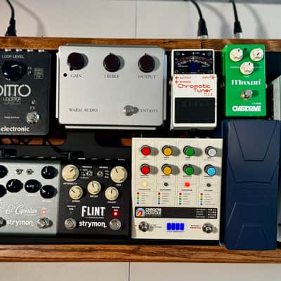 Nell Audio 24x12 Hardwood Pedalboard - I/O, Stereo Routing, XLR DI 2026 - Natural image 8