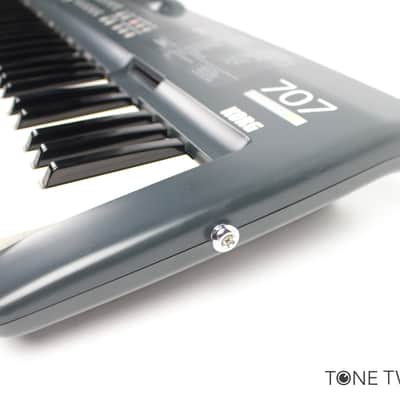 KORG 707 fm synthesizer keyboard midi VINTAGE SYNTH DEALER image 7
