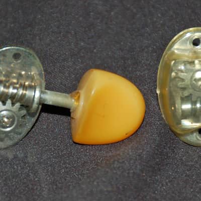 Kawai Electric Archtop Guitar Tuners Chrome/Pearloid image 6