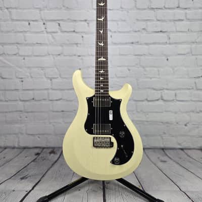 Paul Reed Smith PRS S2 Standard 22 Satin 6 String Electric Guitar Antique White 2024 image 1