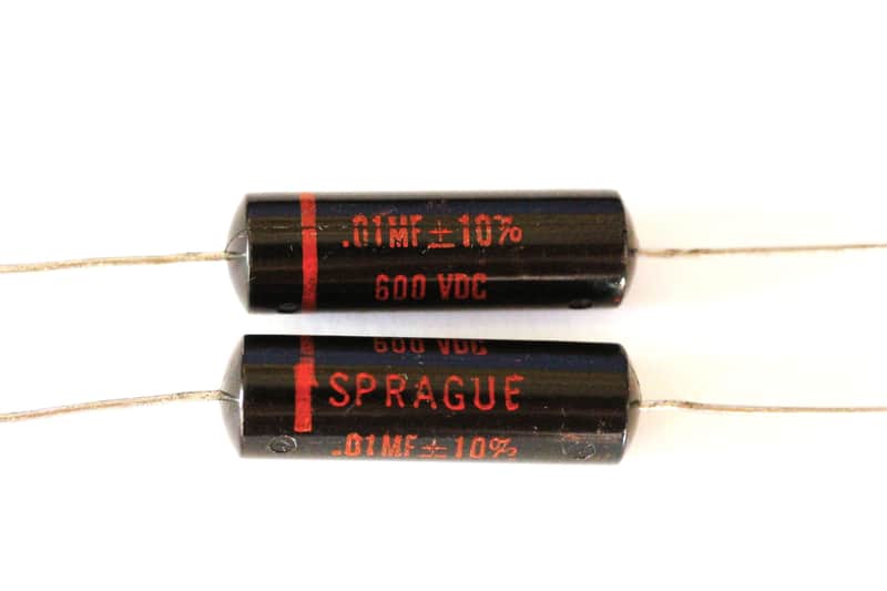 Sprague Black Beauty Capacitors New Old Stock image 1
