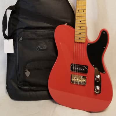 Fender Noventa Telecaster Electric Guitar, Maple Fingerboard, Fiesta Red W/Deluxe Gig Bag image 11