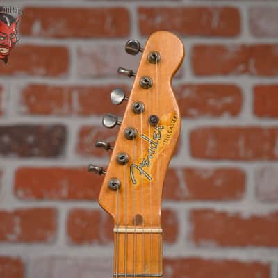 Fender Pre CBS Telecaster Butterscotch Blonde Relic Refin by Joe Riggio 1952 w/Hardshell Case image 11