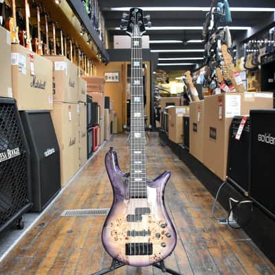 Spector Euro 5 CST 5-String Electric Bass Guitar Natural Violet Burst w/Padded Gig Bag image 4