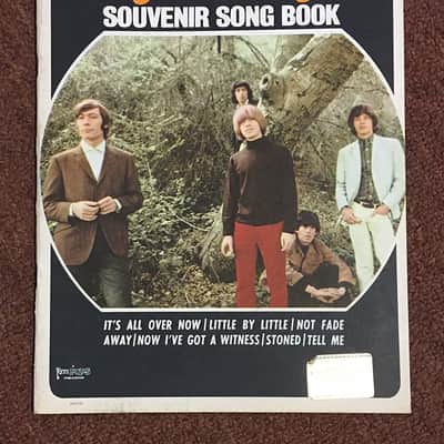 The Rolling Stones Souvenir Songbook  (Vintage/Used Book) image 2