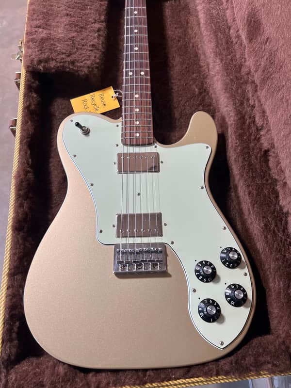 Fender Chris Shiflett Artist Series Signature Telecaster Deluxe 2016 Shoreline Gold